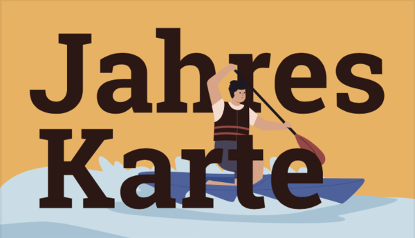 Kajak Jahreskarte